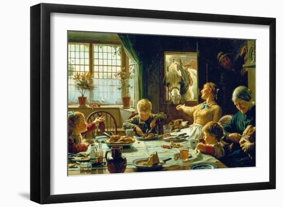 One of the Family, 1880-Frederick George Cotman-Framed Giclee Print