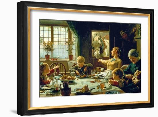 One of the Family, 1880-Frederick George Cotman-Framed Giclee Print