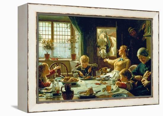 One of the Family, 1880-Frederick George Cotman-Framed Premier Image Canvas