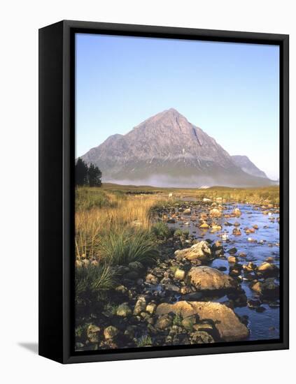 One of the Four Summits of Beauchaille Etive Mor, River Etive, Near Glencoe, Argyll, Scotland-Christopher Bettencourt-Framed Premier Image Canvas