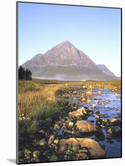 One of the Four Summits of Beauchaille Etive Mor, River Etive, Near Glencoe, Argyll, Scotland-Christopher Bettencourt-Mounted Photographic Print