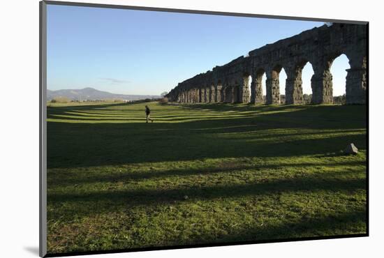 One of the Largest Aqueducts in Rome Built in the Year 38 Bc, Rome, Lazio, Italy, Europe-Oliviero Olivieri-Mounted Photographic Print