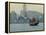 One of the Last Remaining Chinese Sailing Junks on Victoria Harbour, Hong Kong, China-Amanda Hall-Framed Premier Image Canvas