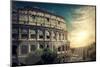 One of the Most Popular Travel Place in World - Roman Coliseum.-Andrey Yurlov-Mounted Photographic Print