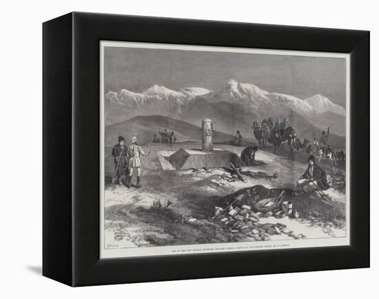 One of the New Afghan Boundary Pillars-William 'Crimea' Simpson-Framed Premier Image Canvas