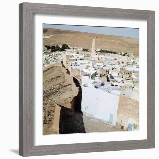 One of the oases of the Mzab valley-Werner Forman-Framed Giclee Print