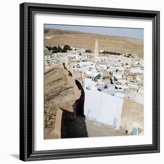 One of the oases of the Mzab valley-Werner Forman-Framed Giclee Print