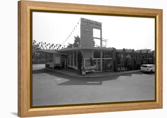 One of the Properties of Restaurateur Donald Nixon (Richard Nixon's Brother), Whitter, California-Grey Villet-Framed Premier Image Canvas