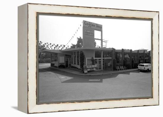 One of the Properties of Restaurateur Donald Nixon (Richard Nixon's Brother), Whitter, California-Grey Villet-Framed Premier Image Canvas