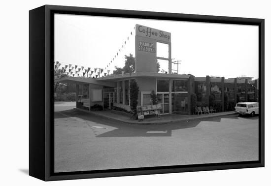 One of the Properties of Restaurateur Donald Nixon (Richard Nixon's Brother), Whitter, California-Grey Villet-Framed Premier Image Canvas