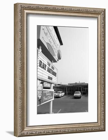 One of the Properties of Restaurateur Donald Nixon (Richard Nixon's Brother), Whitter, California-Grey Villet-Framed Photographic Print