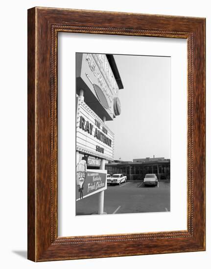 One of the Properties of Restaurateur Donald Nixon (Richard Nixon's Brother), Whitter, California-Grey Villet-Framed Photographic Print