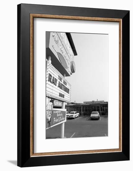 One of the Properties of Restaurateur Donald Nixon (Richard Nixon's Brother), Whitter, California-Grey Villet-Framed Photographic Print