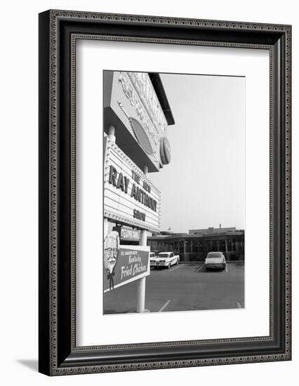 One of the Properties of Restaurateur Donald Nixon (Richard Nixon's Brother), Whitter, California-Grey Villet-Framed Photographic Print