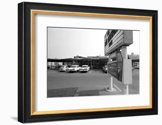 One of the Properties of Restaurateur Donald Nixon (Richard Nixon's Brother), Whitter, California-Grey Villet-Framed Photographic Print