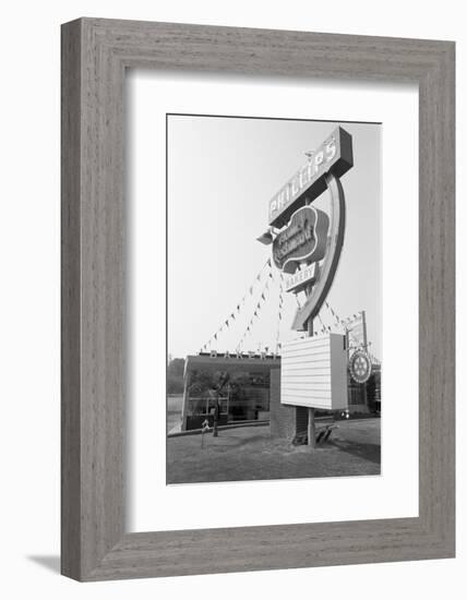 One of the Properties of Restaurateur Donald Nixon (Richard Nixon's Brother), Whitter, California-Grey Villet-Framed Photographic Print