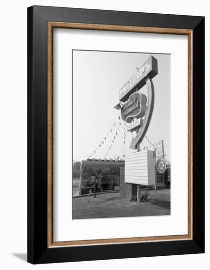 One of the Properties of Restaurateur Donald Nixon (Richard Nixon's Brother), Whitter, California-Grey Villet-Framed Photographic Print