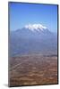 One of World's Highest City, Below the Illimani Mt, El Alto, Bolivia-Anthony Asael-Mounted Photographic Print