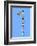 One On Blue-null-Framed Giclee Print