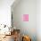 One On Pink-null-Giclee Print displayed on a wall