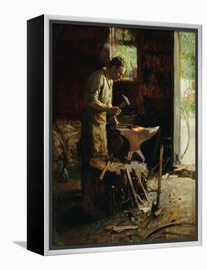 one pBlacksmith-Edward Henry Potthast-Framed Premier Image Canvas