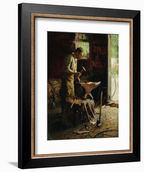 one pBlacksmith-Edward Henry Potthast-Framed Giclee Print