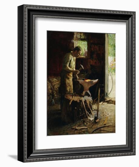 one pBlacksmith-Edward Henry Potthast-Framed Giclee Print