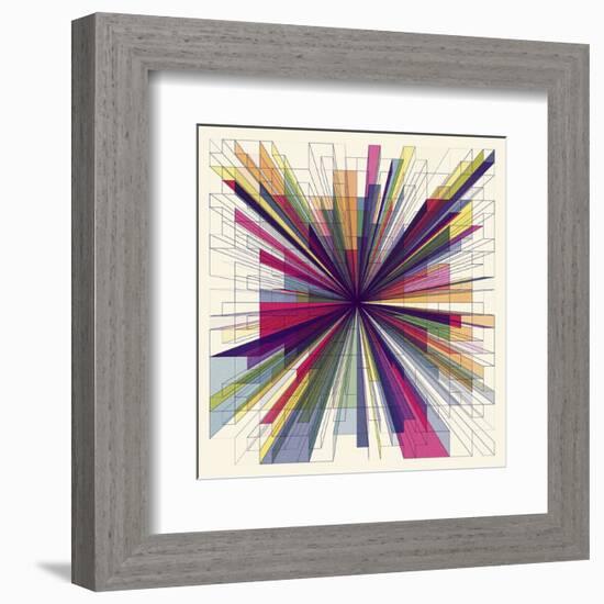 One Point Perspective-Simon C^ Page-Framed Art Print
