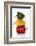 One Red, One Yellow and One Green Pepper, Stacked-Dieter Heinemann-Framed Photographic Print