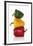 One Red, One Yellow and One Green Pepper, Stacked-Dieter Heinemann-Framed Photographic Print