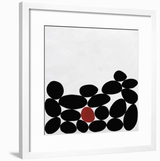 One Red Stone-Yuko Lau-Framed Giclee Print