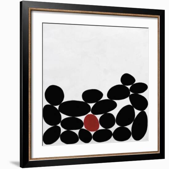 One Red Stone-Yuko Lau-Framed Giclee Print