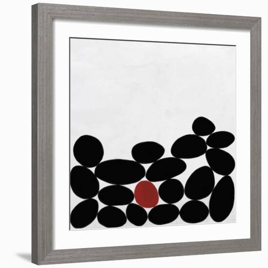 One Red Stone-Yuko Lau-Framed Giclee Print