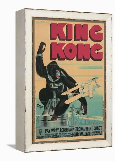 One-Sheet for King Kong-null-Framed Stretched Canvas