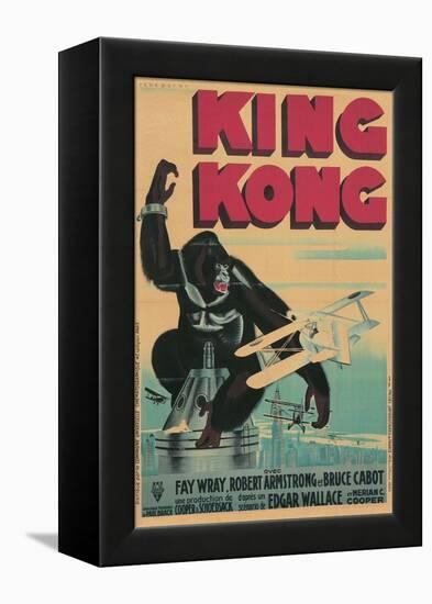 One-Sheet for King Kong-null-Framed Stretched Canvas