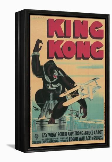 One-Sheet for King Kong-null-Framed Stretched Canvas