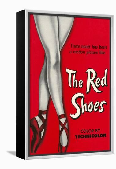 One-Sheet for the Red Shoes-null-Framed Stretched Canvas