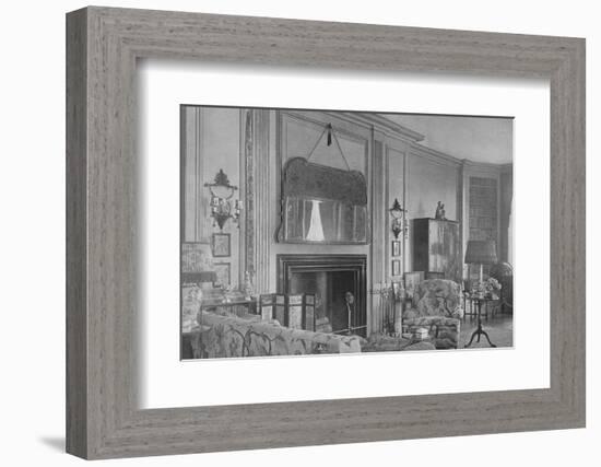 One side of the drawing room, house of Mrs WK Vanderbilt, New York, 1924-Unknown-Framed Photographic Print