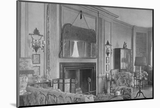 One side of the drawing room, house of Mrs WK Vanderbilt, New York, 1924-Unknown-Mounted Photographic Print