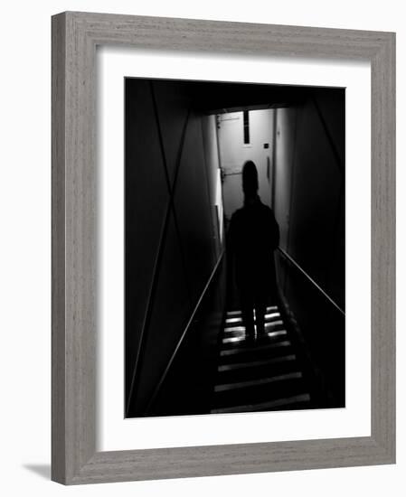 One Step-Sharon Wish-Framed Photographic Print