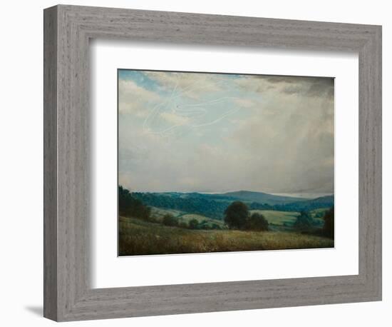 One Summer's Day (Oil on Canvas)-Christopher Richard Wynne Nevinson-Framed Giclee Print