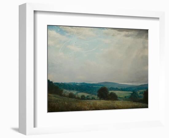 One Summer's Day (Oil on Canvas)-Christopher Richard Wynne Nevinson-Framed Giclee Print