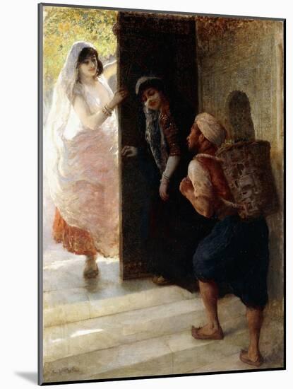 One Thousand and One Nights, the Porter of Bagdad, C.1900-Edwin Lord Weeks-Mounted Giclee Print