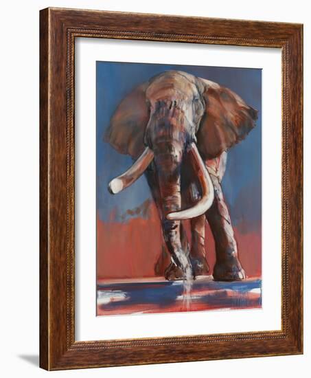 One Ton drinking-Mark Adlington-Framed Giclee Print