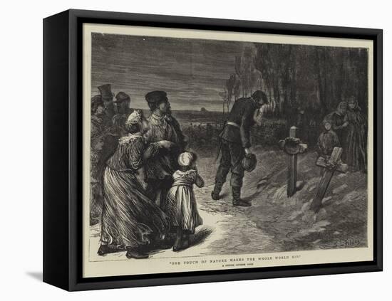 One Touch of Nature Makes the Whole World Kin-Sir Samuel Luke Fildes-Framed Premier Image Canvas