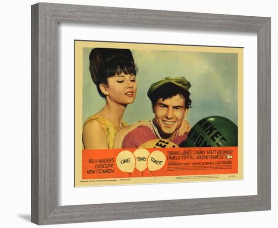 One Two Three, 1962-null-Framed Art Print