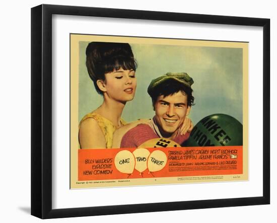 One Two Three, 1962-null-Framed Art Print