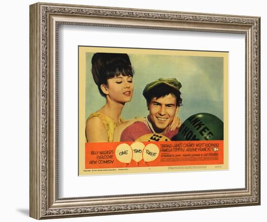 One Two Three, 1962-null-Framed Art Print