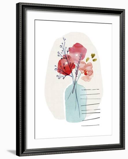 One Vase-Kelly Ventura-Framed Art Print