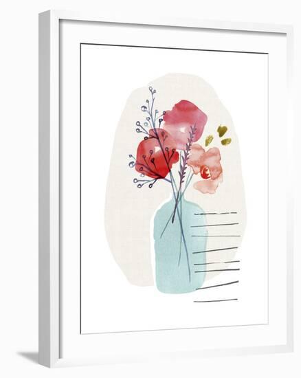 One Vase-Kelly Ventura-Framed Art Print